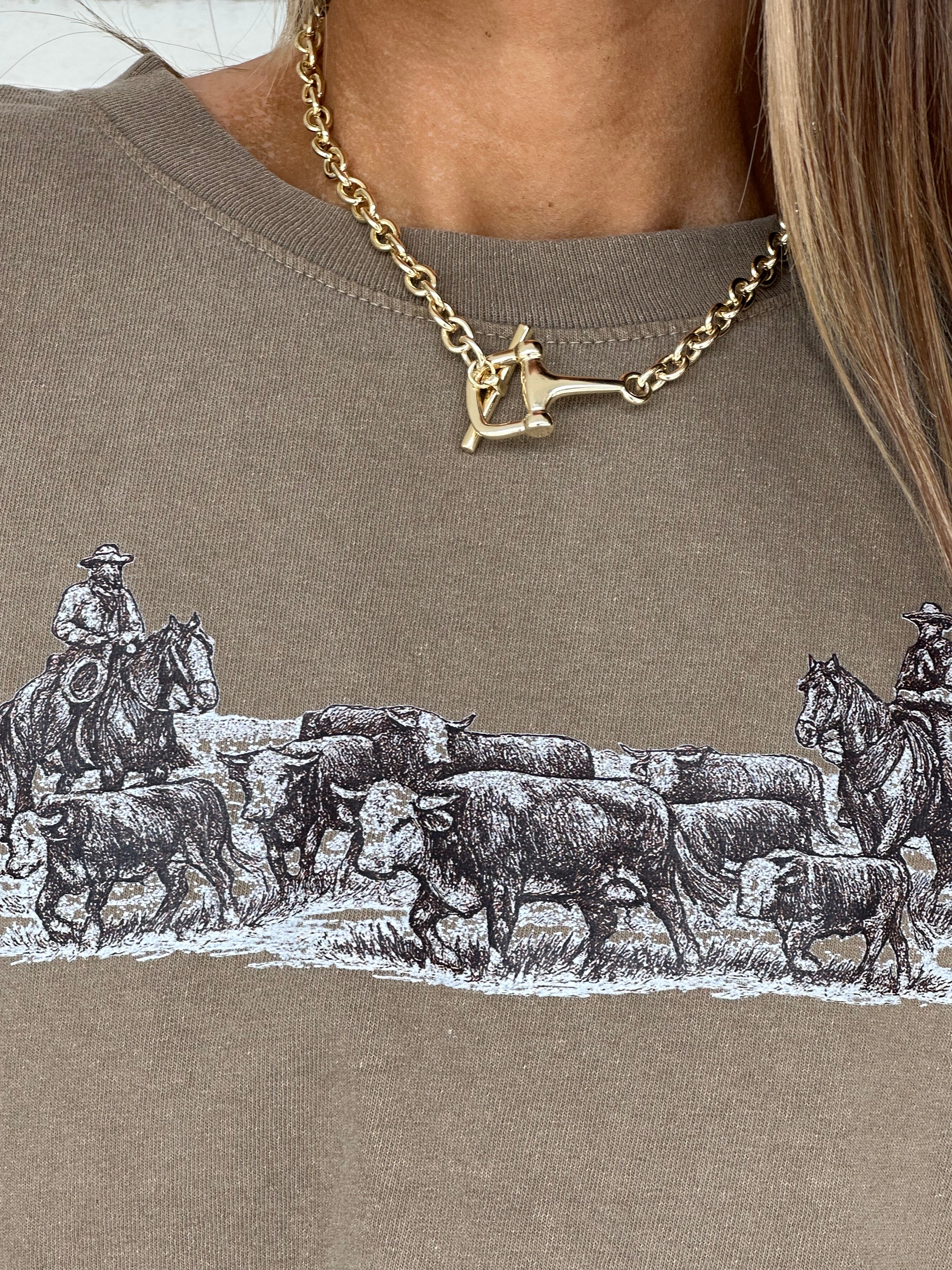 Chunky Bit Chain Necklace