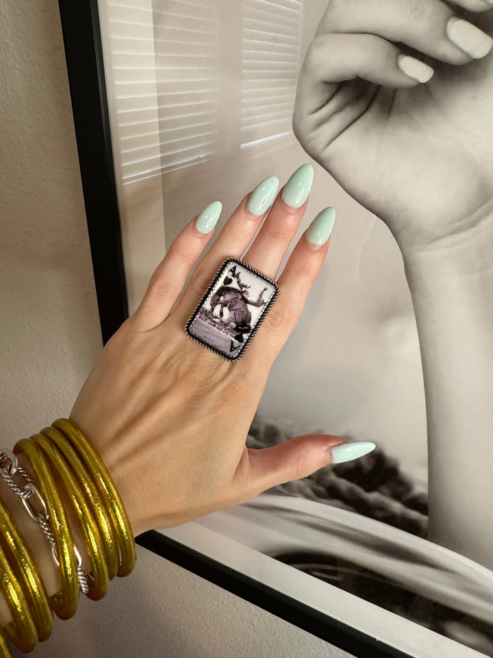 Bucking Bronco Ring